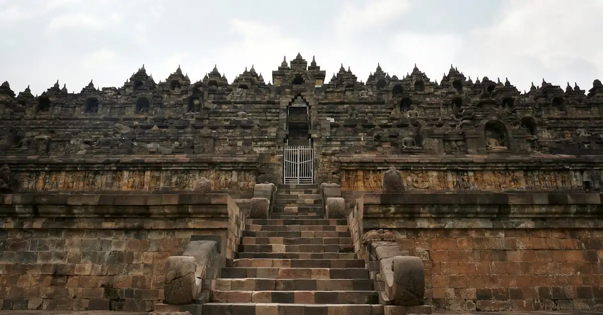 Gdzie znajduje się słynna świątynia Borobudur w Indonezji?