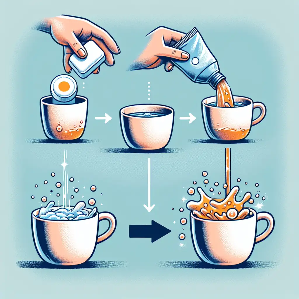 Jak tabletki do zmywarki usuwają plamy po herbacie?