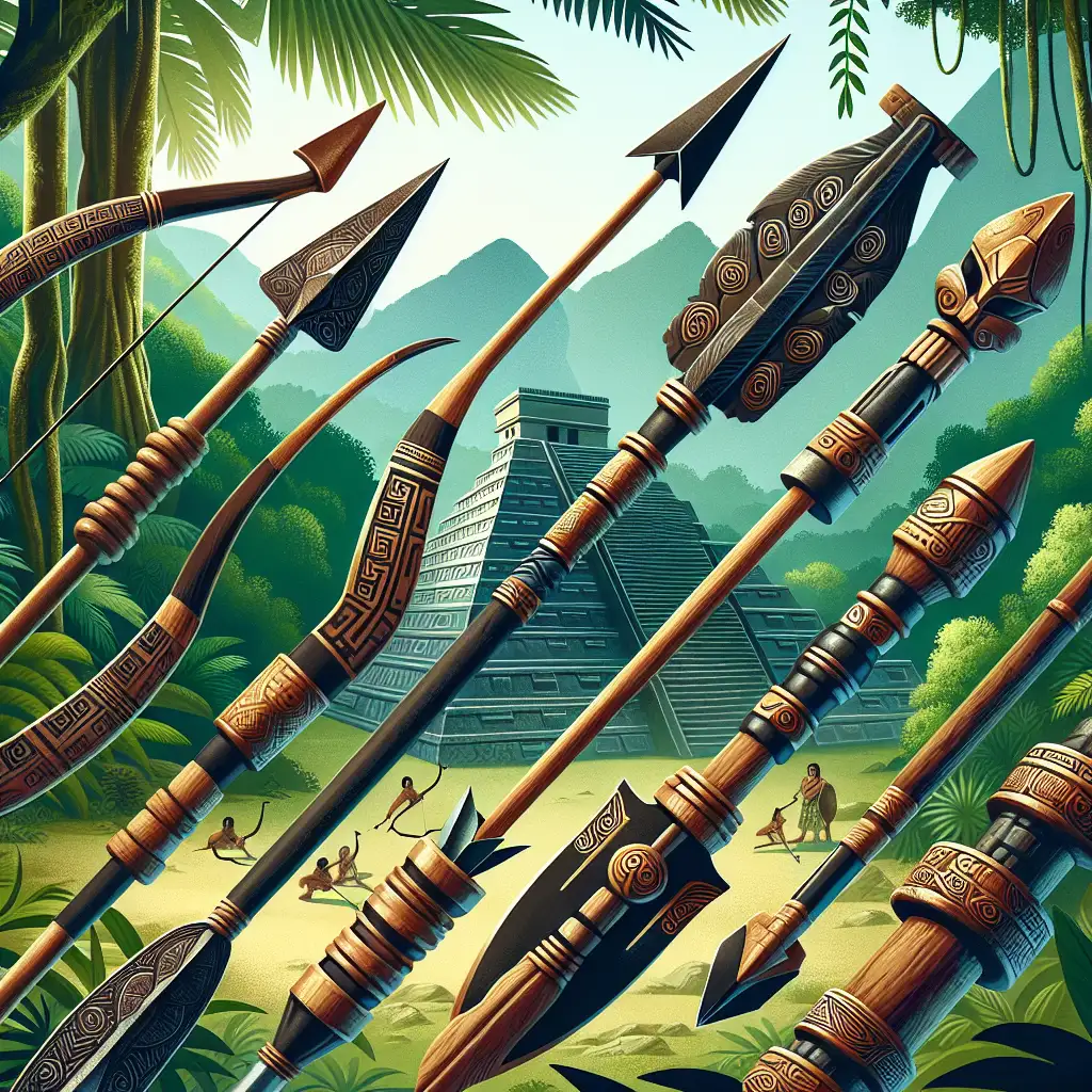 Jakie były kluczowe bronie cywilizacji Majów?
