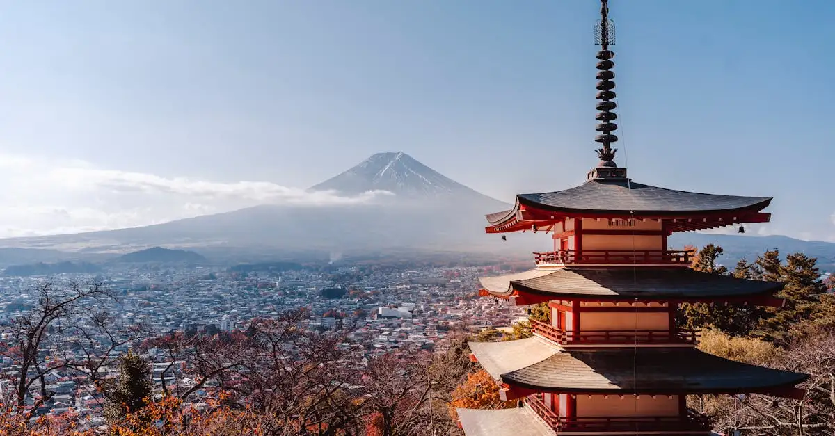 Która góra w Japonii jest uważana za świętą?