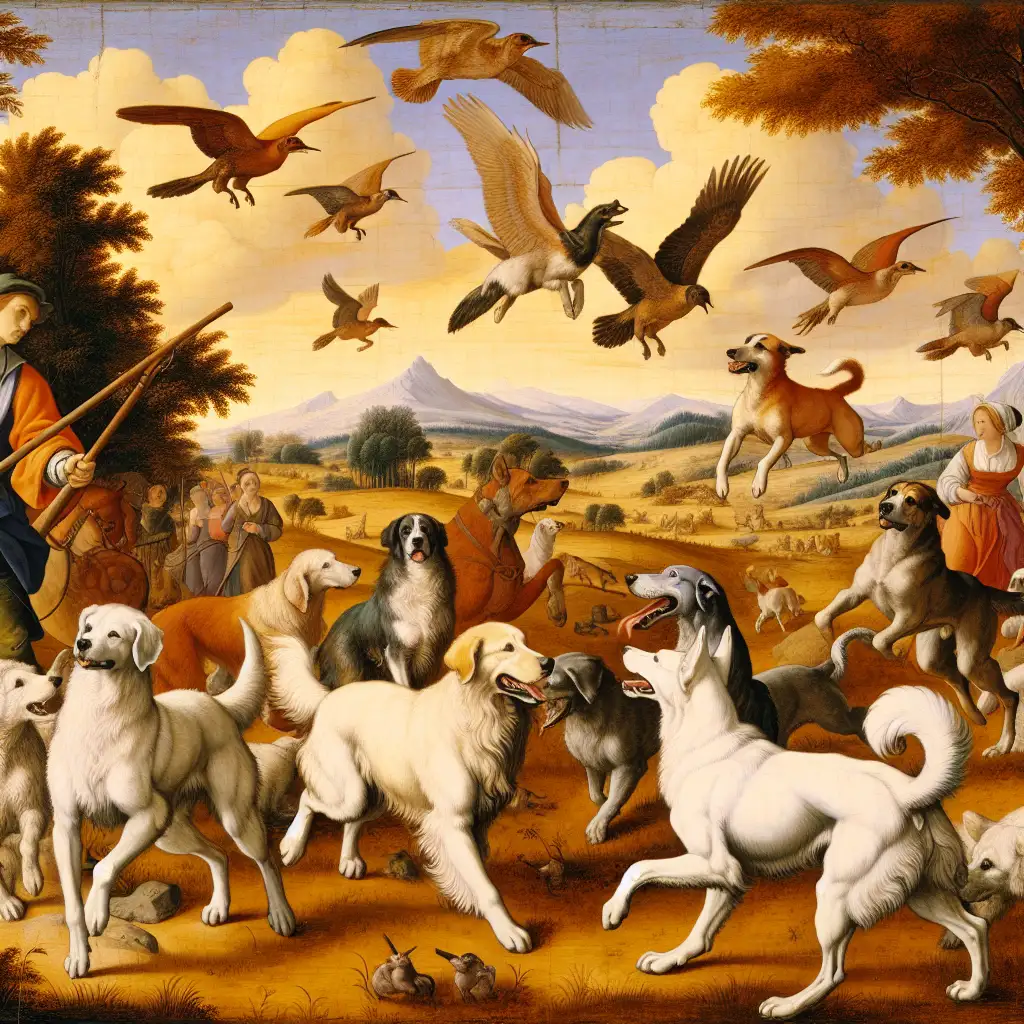 Jak psy były ukazywane w sztuce i literaturze dawniej?