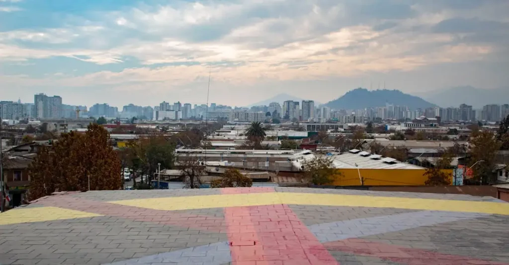 Jakie chilijskie miasto znajduje się u stóp Andów?