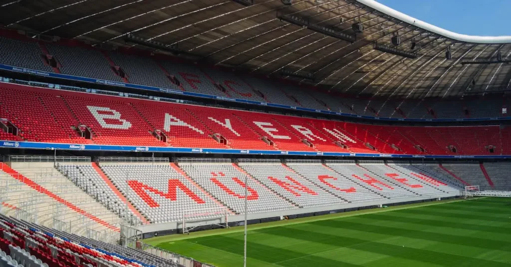 Jakie są szczegóły Allianz Areny w Monachium?