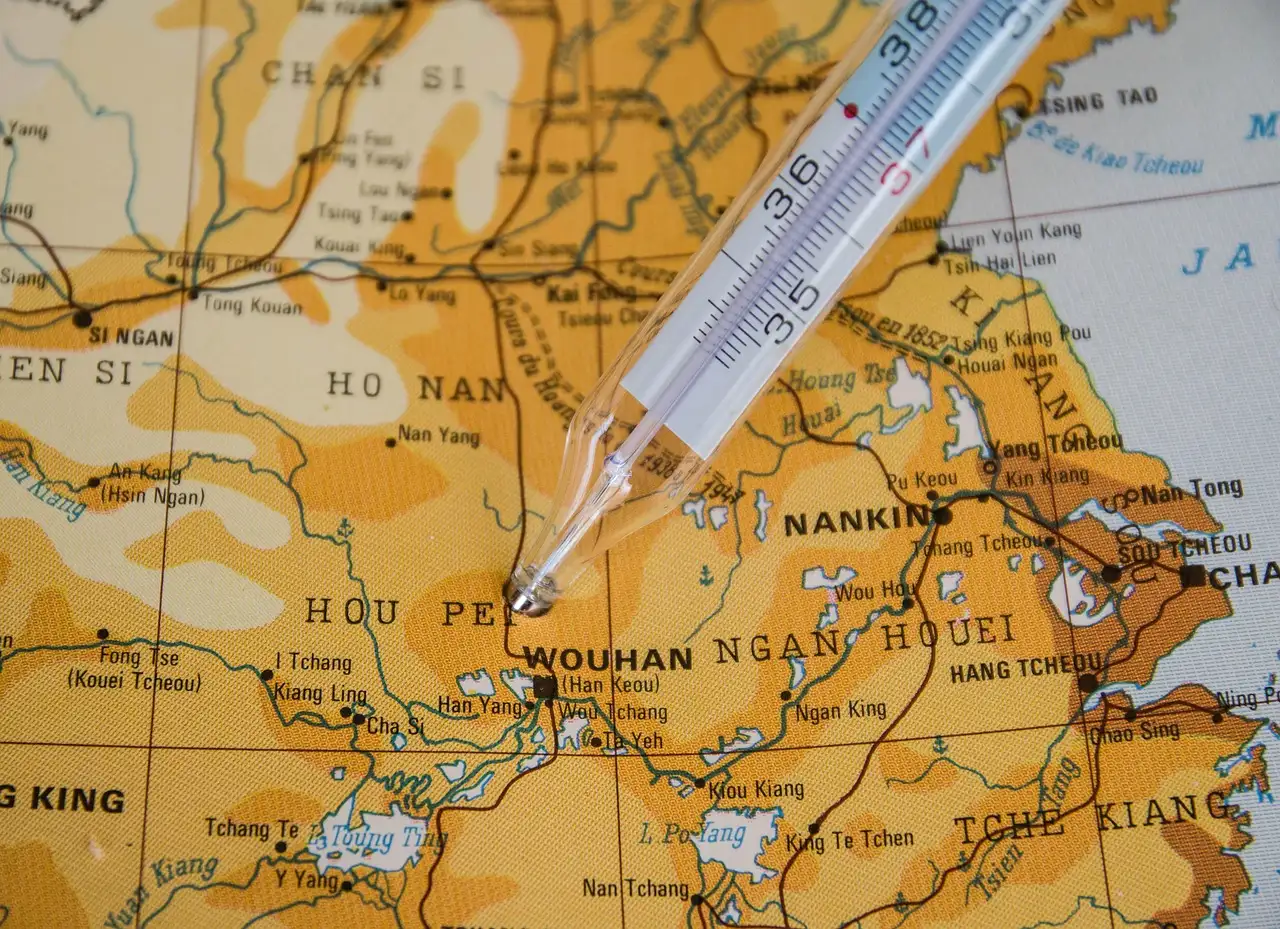 Czy Centrum Wuhan faktycznie leży w Wuhan, Chiny?