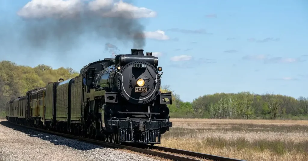 Jaką była pierwsza forma transportu szynowego?