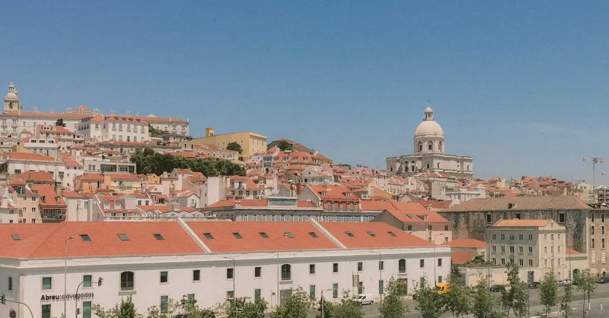 Które miasto słynie z historycznej dzielnicy Alfama?