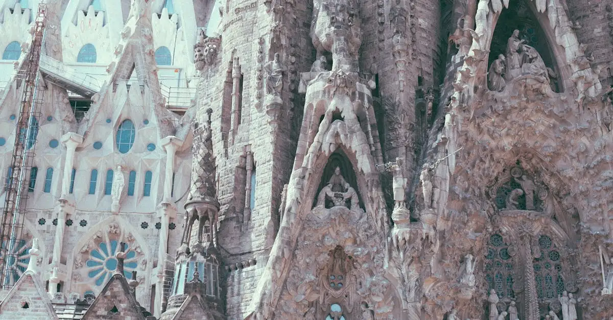 Które miasto w Hiszpanii ma Sagradę Familię?