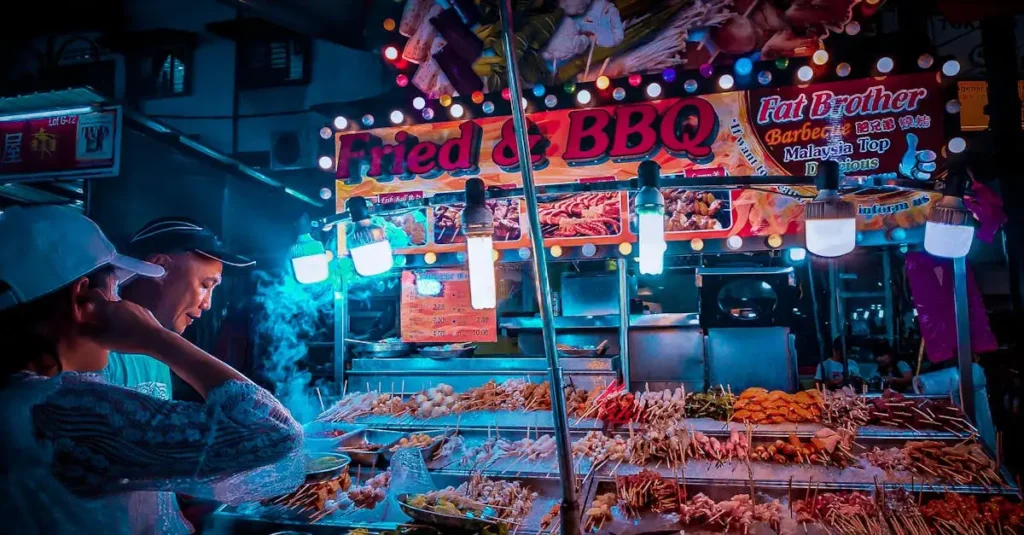 Jakie miasto w Malezji oferuje najlepszy street food?