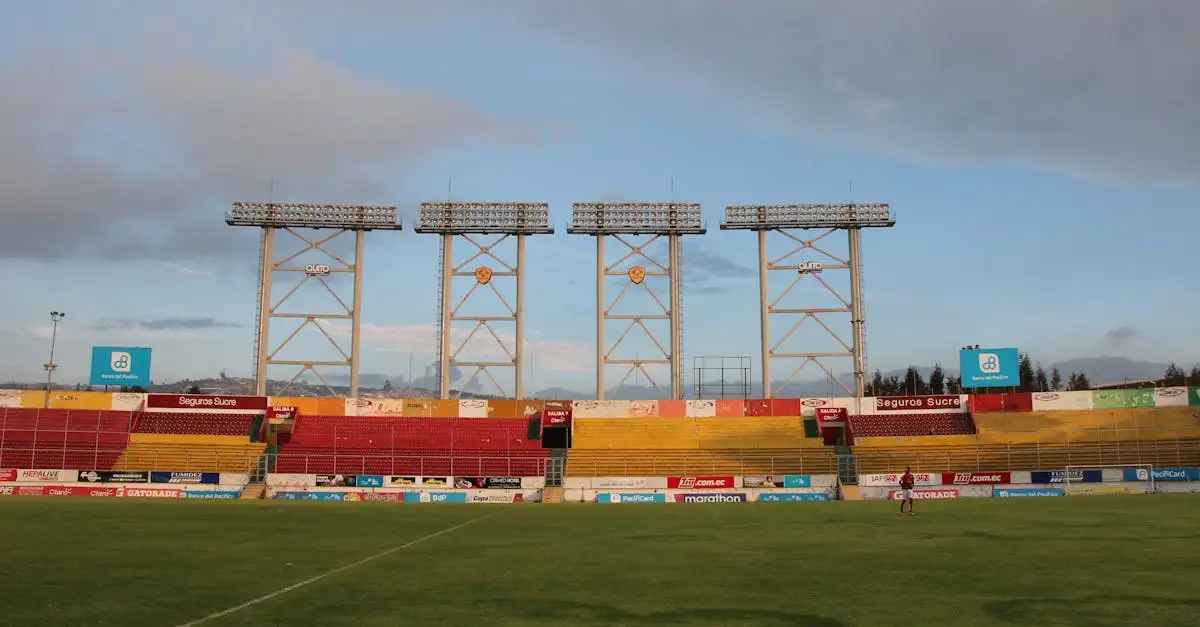 Gdzie znajduje się stadion LDU Quito w Ekwadorze?