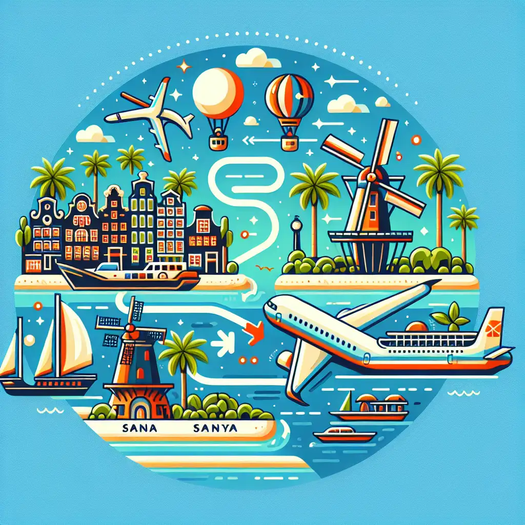 Jak długo trwa lot z Amsterdamu do Sanyi? Sprawdź!