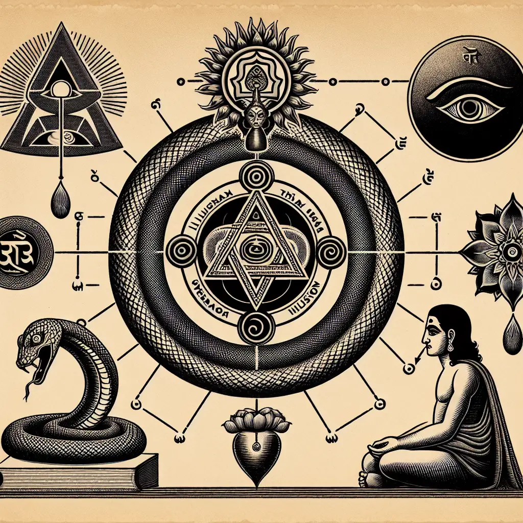 Kto opisał koncepcję mayi w filozofii Shankary?